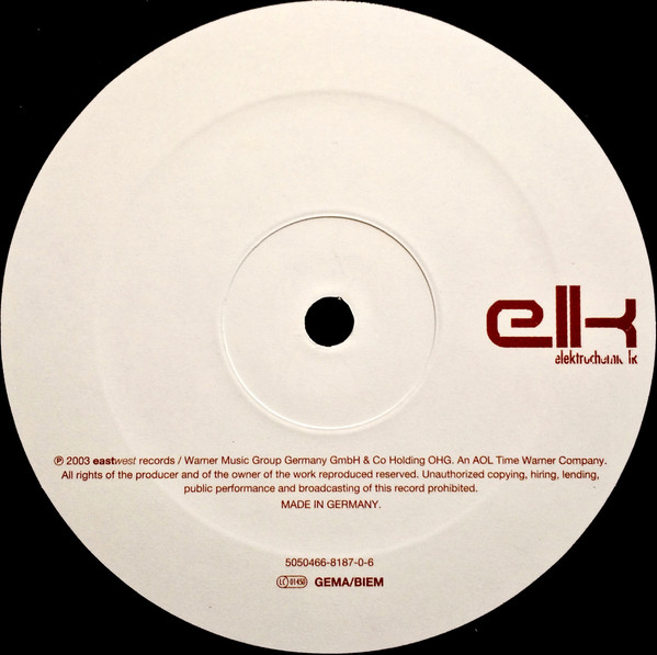 Elektrochemie LK Featuring Caitlin Devlin - Sweet Darling, Electronic, House, Tech House, 2003 - Leaded, Europe, Vinyl 1x 12"