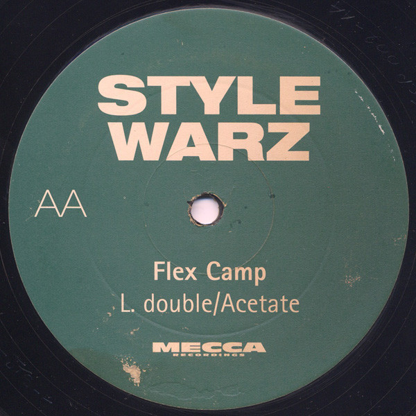 Flex Camp - The Pledge / Style Warz, Electronic, Drum n Bass, 1998 - Mecca Recordings, UK, Vinyl 1x 12", 33 ⅓ RPM