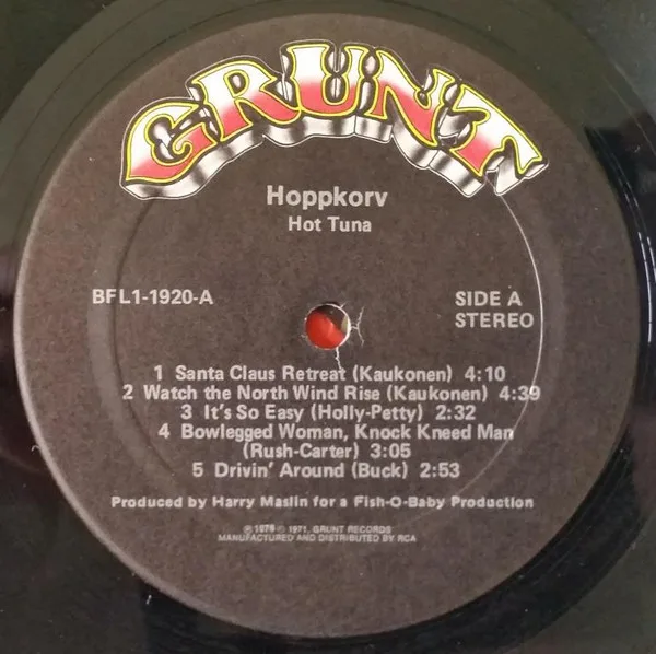 Album cover for Hoppkorv by Hot Tuna