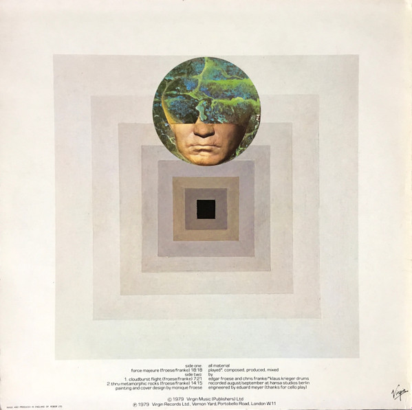 Tangerine Dream - Force Majeure, Electronic, Ambient, Space Rock, 1979 - Virgin, UK, Vinyl 1x LP, Album, Stereo