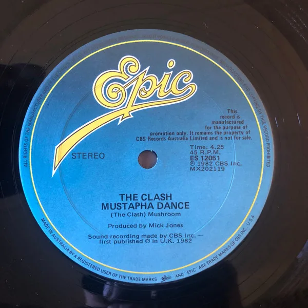 Album cover for Rock The Casbah by Clash, The