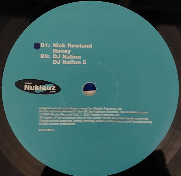 Various - DJ Nation X-Rated Sessions Part 1, Electronic, Hard House, Hard Trance, 2004 - Nukleuz, UK, Vinyl 1x 12", 45 RPM