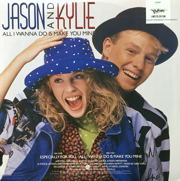 Album cover for Especially For You by Kylie Minogue And Jason Donovan
