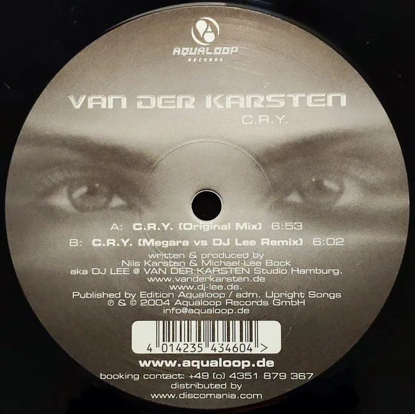 Album cover for C.R.Y. by Van Der Karsten