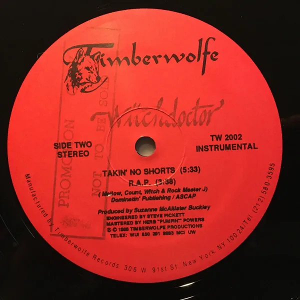 Album cover for Takin' No Shorts by Witchdoctor (2)