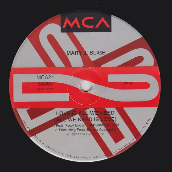 Mary J. Blige - I Can Love You, Funk / Soul, Contemporary R&B, 1997 - MCA Records, US, Vinyl 2x 12"