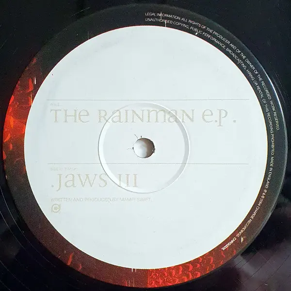 Mampi Swift & Blame - The Rainman E.P., Electronic, Drum n Bass, 2004 - Charge, UK, Vinyl 2x 12", EP