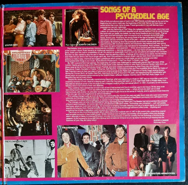 Album cover for Songs Of A Psychedelic Age by Various