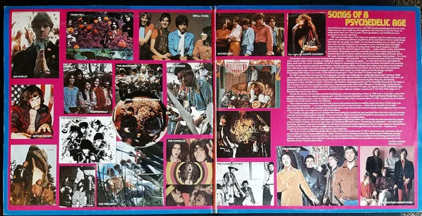 Album cover for Songs Of A Psychedelic Age by Various