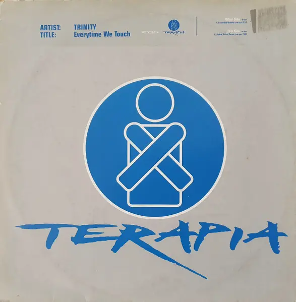Trinity (8) - Everytime We Touch, Electronic, Trance, 2003 - Terapia, Germany, Vinyl 1x 12", 45 RPM
