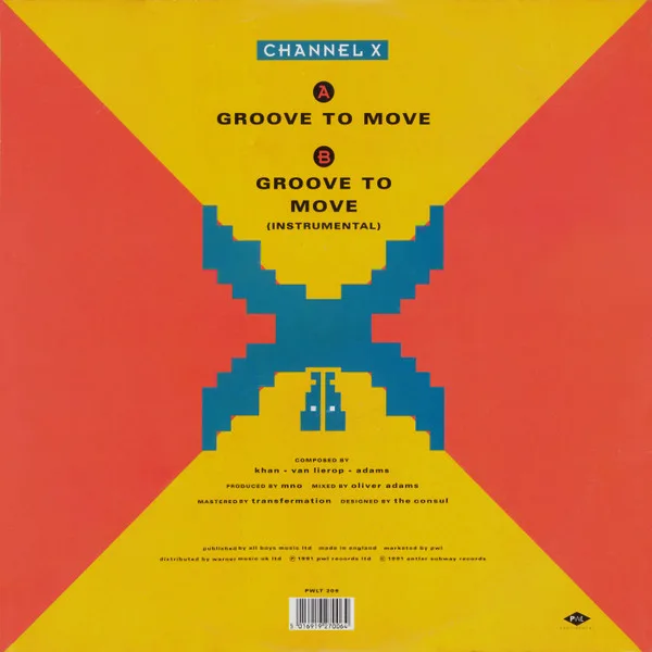 Album cover for Groove To Move by Channel X