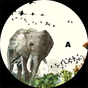 Blamstrain - Blamstrain Remixed Part One, Electronic, Electro, IDM, Techno, 2005 - Merck, US, Vinyl 1x 12", 33 ⅓ RPM, Limited