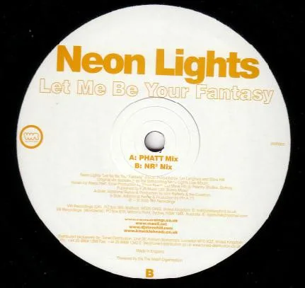 Album cover for Let Me Be Your Fantasy by Neon Lights
