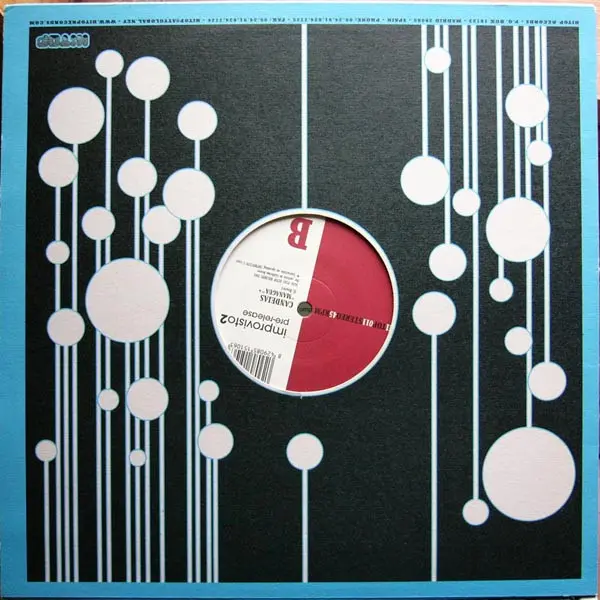 La Nueva Banda Santisteban / Candeias - Improvisto 2 Pre-Release, Jazz, Latin Jazz, 2003 - HiTop Records, Spain, Vinyl 1x 12"