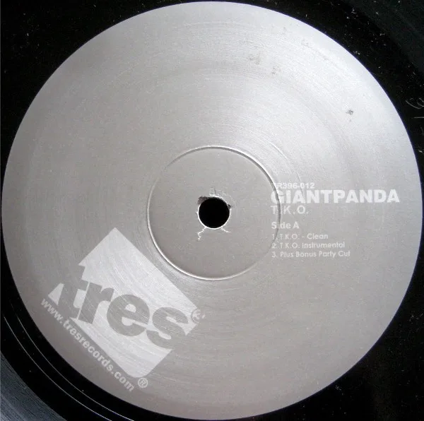 Album cover for T.K.O. by Giant Panda