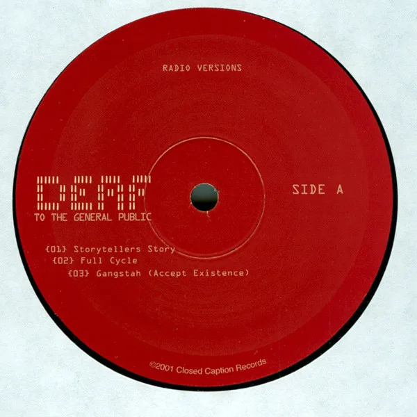 Album cover for Deaf To The General Public by Deaf To The General Public
