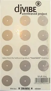 Album cover for Unreleased Project by DJ Vibe