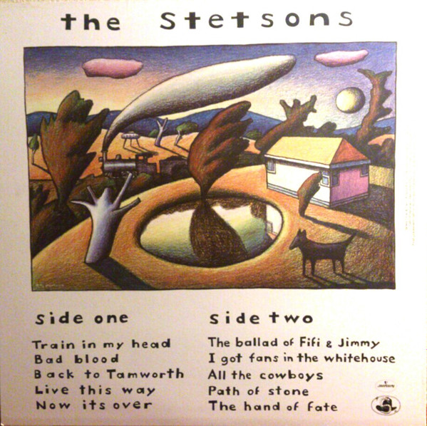 Stetsons, The - The Stetsons, Folk, World, & Country, Rock, Country, 1987 - Mercury, Australia, Vinyl 1x LP, Album, Stereo