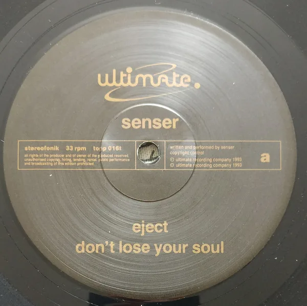 Album cover for Eject by Senser