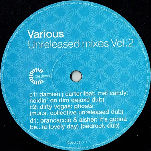 Album cover for Unreleased Mixes Vol. 2 by Various
