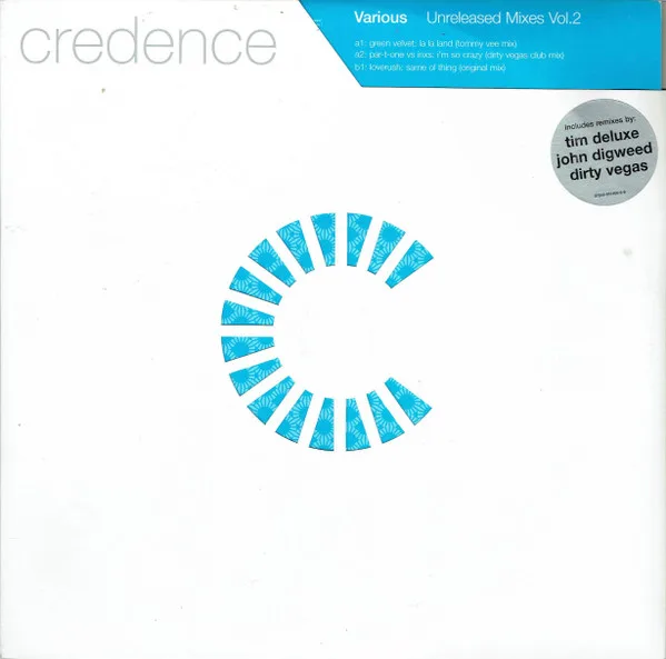 Album cover for Unreleased Mixes Vol. 2 by Various