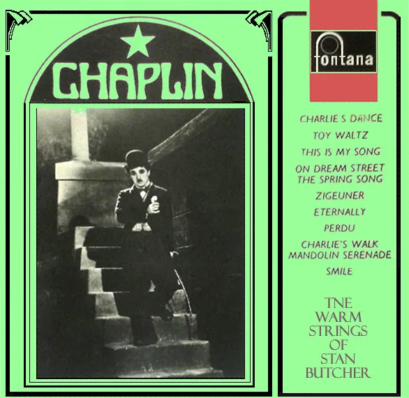 Album cover for Chaplin by Warm Strings Of Stan Butcher, The
