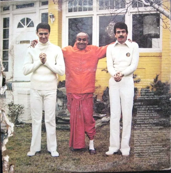 Album cover for Love Devotion Surrender by Carlos Santana & John McLaughlin