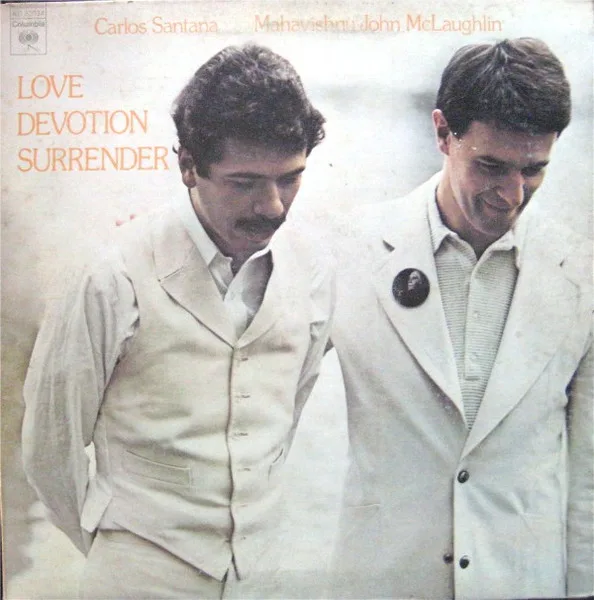 Album cover for Love Devotion Surrender by Carlos Santana & John McLaughlin