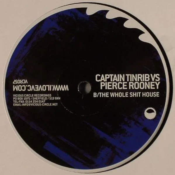 Album cover for The Scream / The Whole Shit House by Captain Tinrib & Leprechauns, The