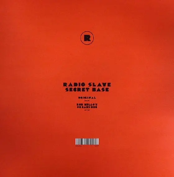 Album cover for Secret Base by Radio Slave