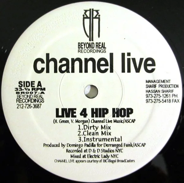 Album cover for Six Cents / Live 4 Hip Hop by Channel Live