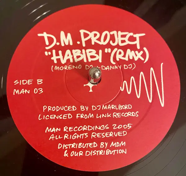 D.M. Project - Habibi, Electronic, Folk, World, & Country, Hip Hop, Electro, Freestyle, Ghetto, 2005 - Man Recordings, German