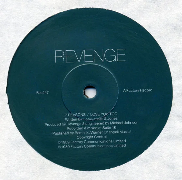 Album cover for 7 Reasons by Revenge