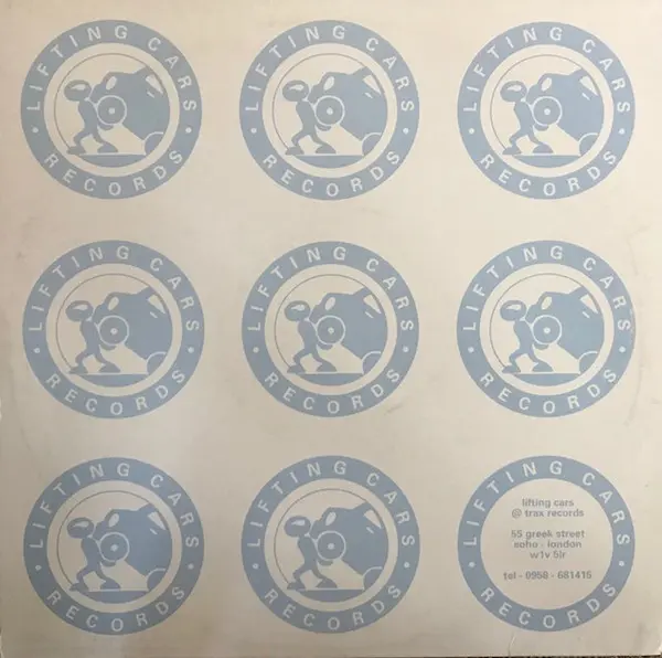 Petra & Co - Just Let Go, Electronic, House, Trance, 1998 - Lifting Cars Records, UK, Vinyl 1x 12", 45 RPM, 33 ⅓ RPM