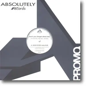 Simple Minds Featuring White Spaces - Don't You (Forget About Me), Electronic, Progressive House, 2003 - Absolutely Records, 