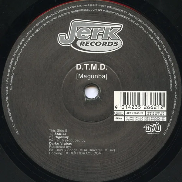 Album cover for Magunba by DTMD