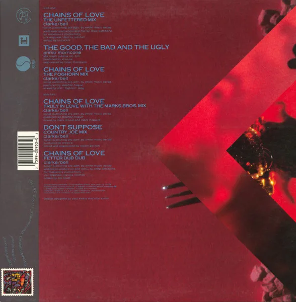 Album cover for Chains Of Love by Erasure