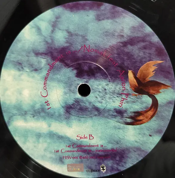 Nomak Feat. Pismo - One Fist / 1st Commandment Is..., Hip Hop, 2007 - Huge Soul, Japan, Vinyl 1x 12"
