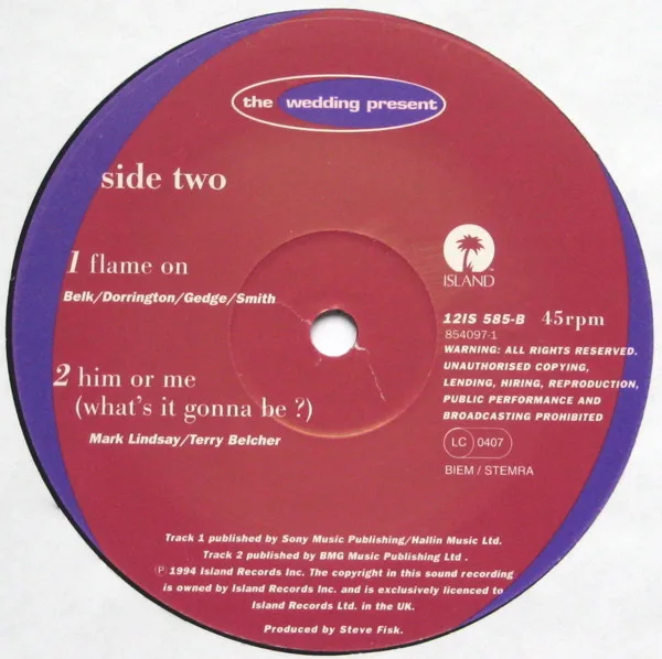 Album cover for Yeah Yeah Yeah Yeah Yeah by Wedding Present, The