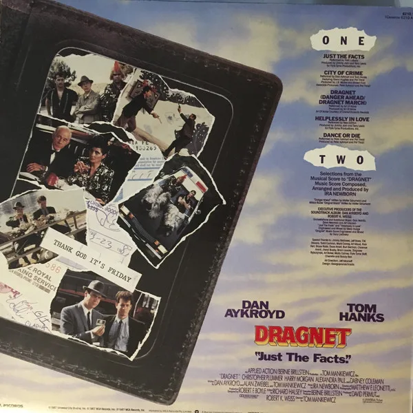 Album cover for Dragnet - Music From The Motion Picture Soundtrack by Various