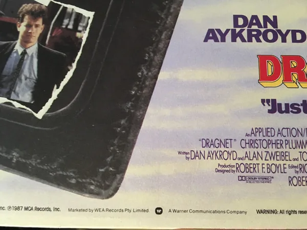 Album cover for Dragnet - Music From The Motion Picture Soundtrack by Various