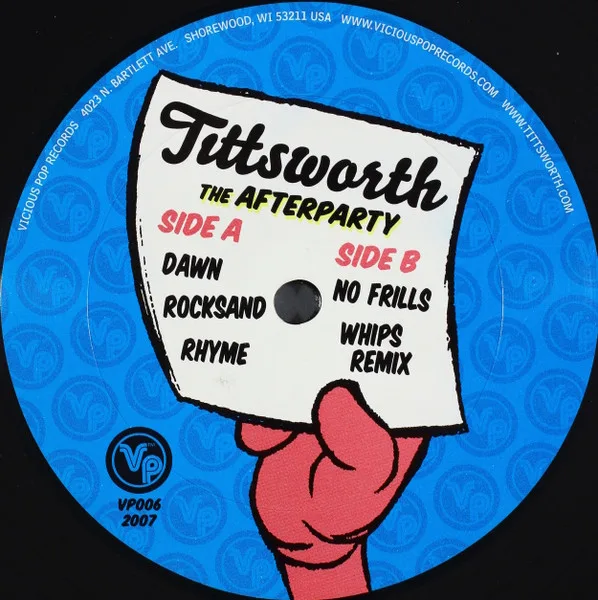 Album cover for The Afterparty by Tittsworth