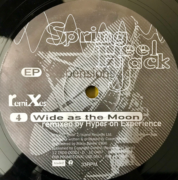 Spring Heel Jack - Suspensions EP, Electronic, Drum n Bass, 1996 - Trade 2, UK, Vinyl 2x 12", 33 ⅓ RPM, EP, Promo