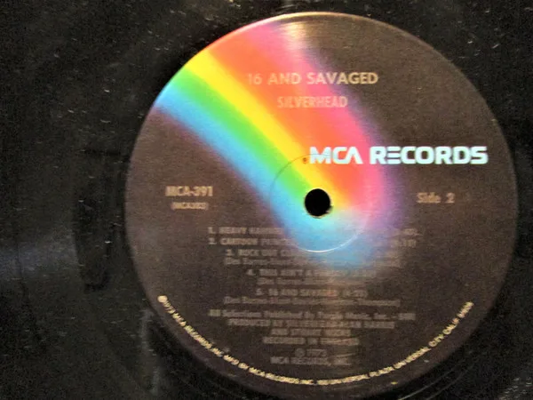 Album cover for 16 And Savaged by Silverhead