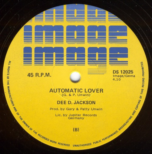 Dee D. Jackson - Fireball, Electronic, Disco, 1979 - Image (5), Australia, Vinyl 1x 12", 45 RPM