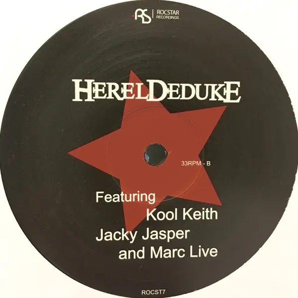 Hereldeduke - Greco, Electronic, Hip Hop, Experimental, Hip Hop, 2006 - Rocstar Recordings, UK, Vinyl 1x 12"