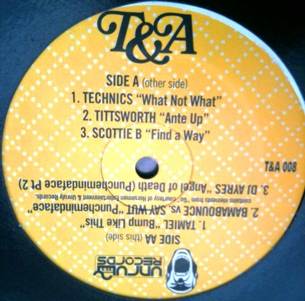 Various - Royalty EP, Electronic, Hip Hop, Baltimore Club, Cut-up/DJ, 2008 - T&A, US, Vinyl 1x 12", EP