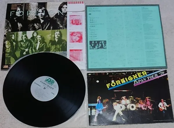 Foreigner - Double Vision - 1978 -Pop Rock -Atlantic -Vinyl 1x LP, Album, Limited Edition, Stereo Tour Edition