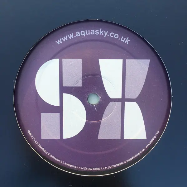 Aquasky - Lords Of Motion / Ghost, Electronic, Drum n Bass, 2000 - Sonix, UK, Vinyl 1x 12", 33 ⅓ RPM