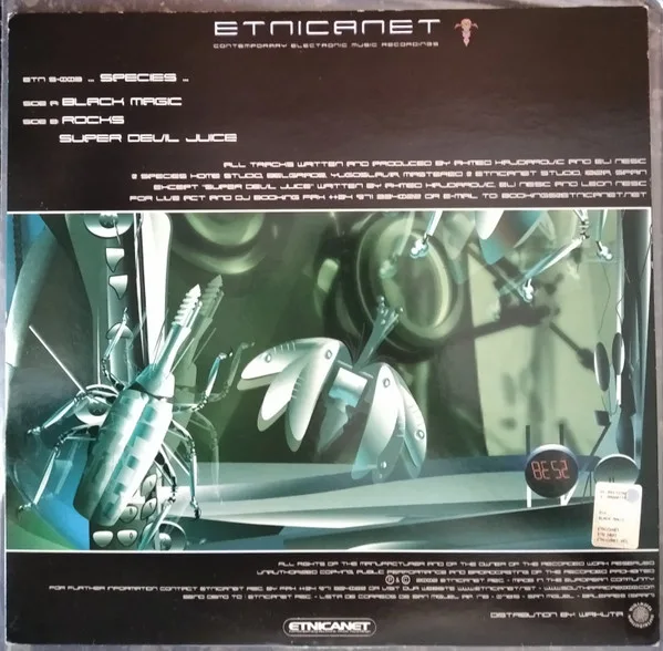 Album cover for Black Magic by Species